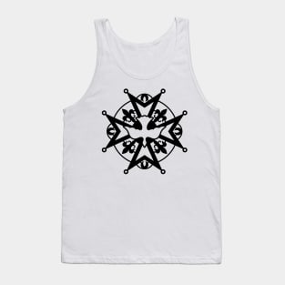 The Huguenot cross is a Christian religious symbol Tank Top